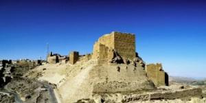 Крепость эль-карак в иордании