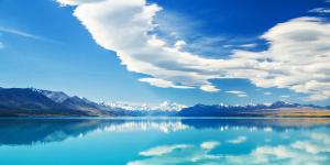 Голубое озеро новой зеландии Чистейшее озеро в новой зеландии